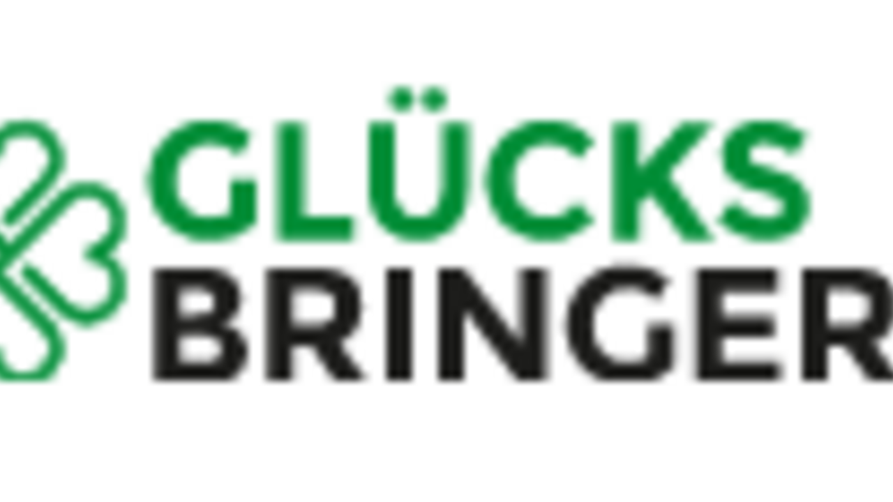 Glücksspielaufsicht untersagt illegale Lotterie „GlücksBringer“. Das Logo hat ein grünes Kleeblatt. Daneben steht in Großbuchstaben in grün "GLÜCKS" und in schwarz "BRINGER". 